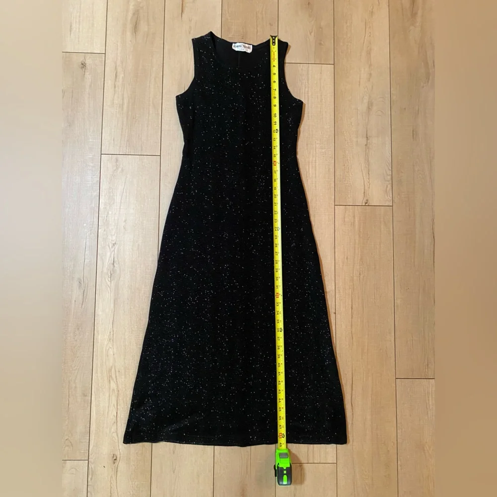 Sparkly Ronni Nicole Black Sparkly Dress Knit Dress | Size SP - Picture 12 of 13